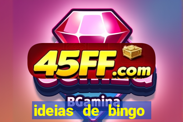ideias de bingo para o natal